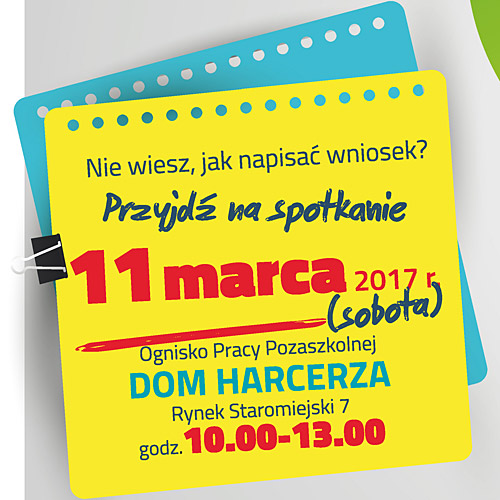 Zaproszenie na 11 marca