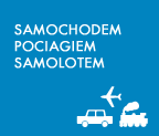 Samochodem, pociągiem, samolotem